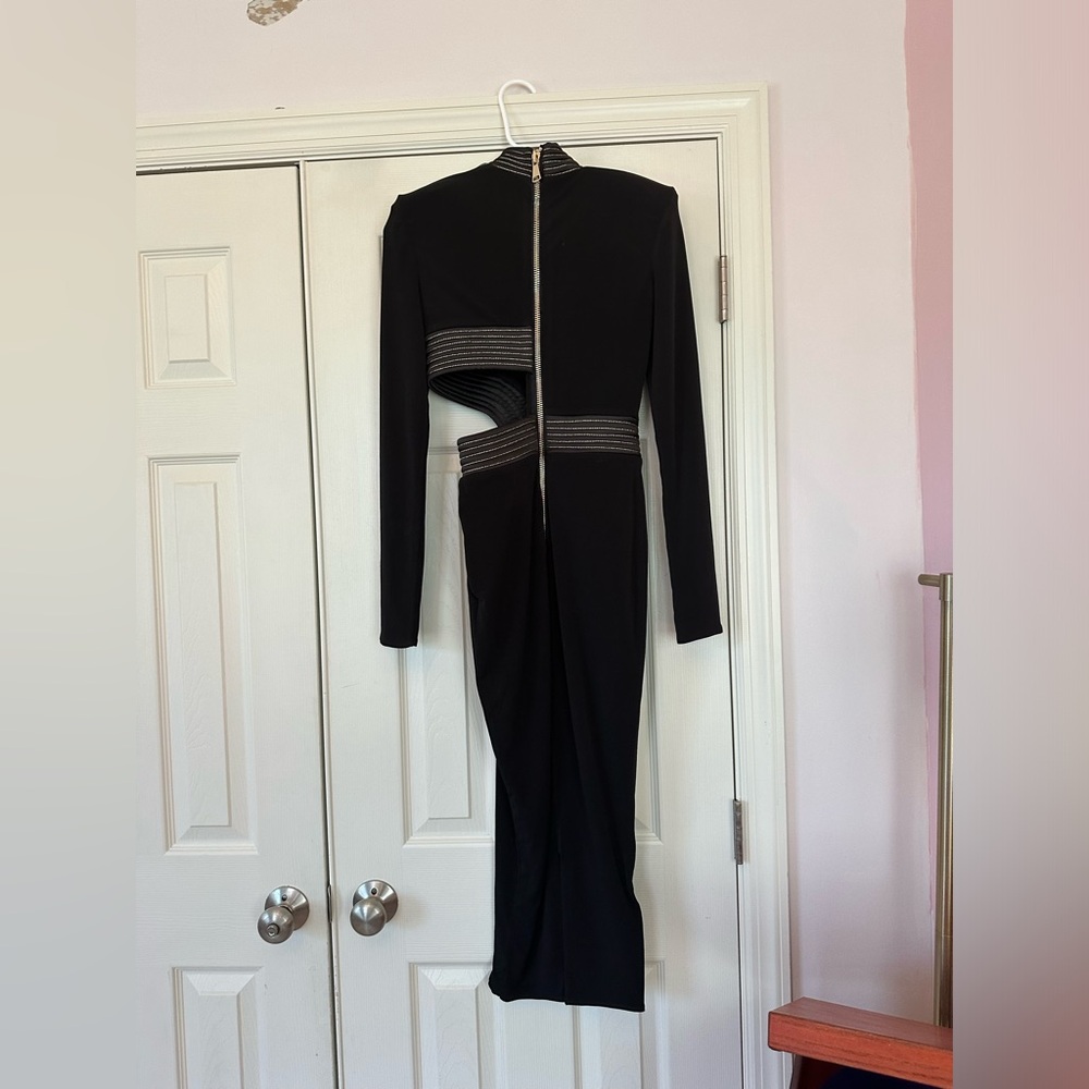 NWT - Zhivago “Message to Love” Side Cut Out Midi Dress - Picture 10 of 15